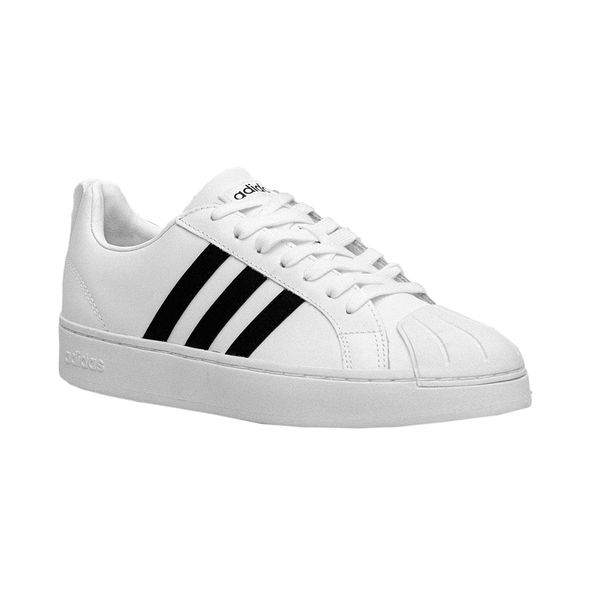 Adidas black and on sale white shoes womens